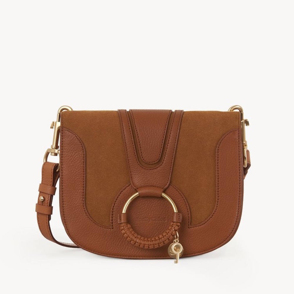 See by Chloe Hana Crossbody Shoulder Bag in Chestnut Brown